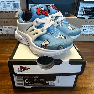 Nike Presto size 6 Hello Kitty used toddler size